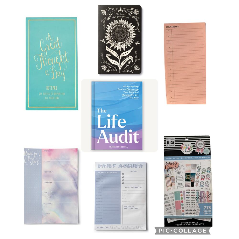 Ultimate Productivity Self-Care Stationery Bundle - Journals Planners & Stickers